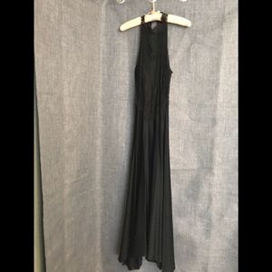 Silk and lace nightgown